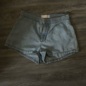 garage high waisted shorts